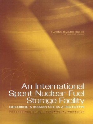 cover image of An International Spent Nuclear Fuel Storage Facility